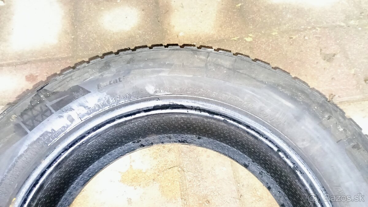 Predám zimné pneumatiky Nexen 195/65 R15