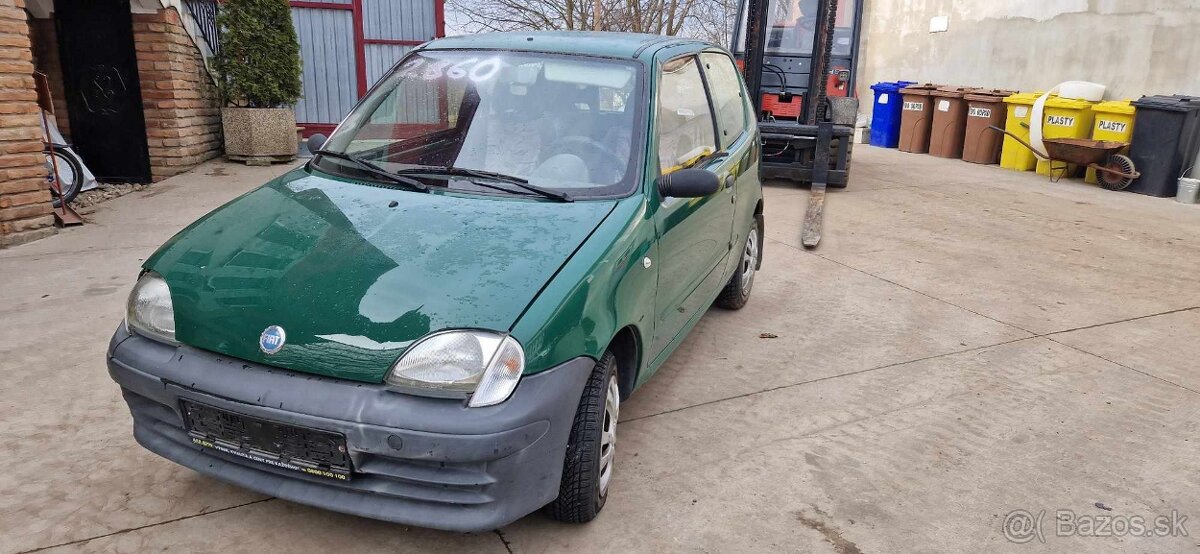 Fiat Seicento 1,1i 40kw kód motora: 187A1000