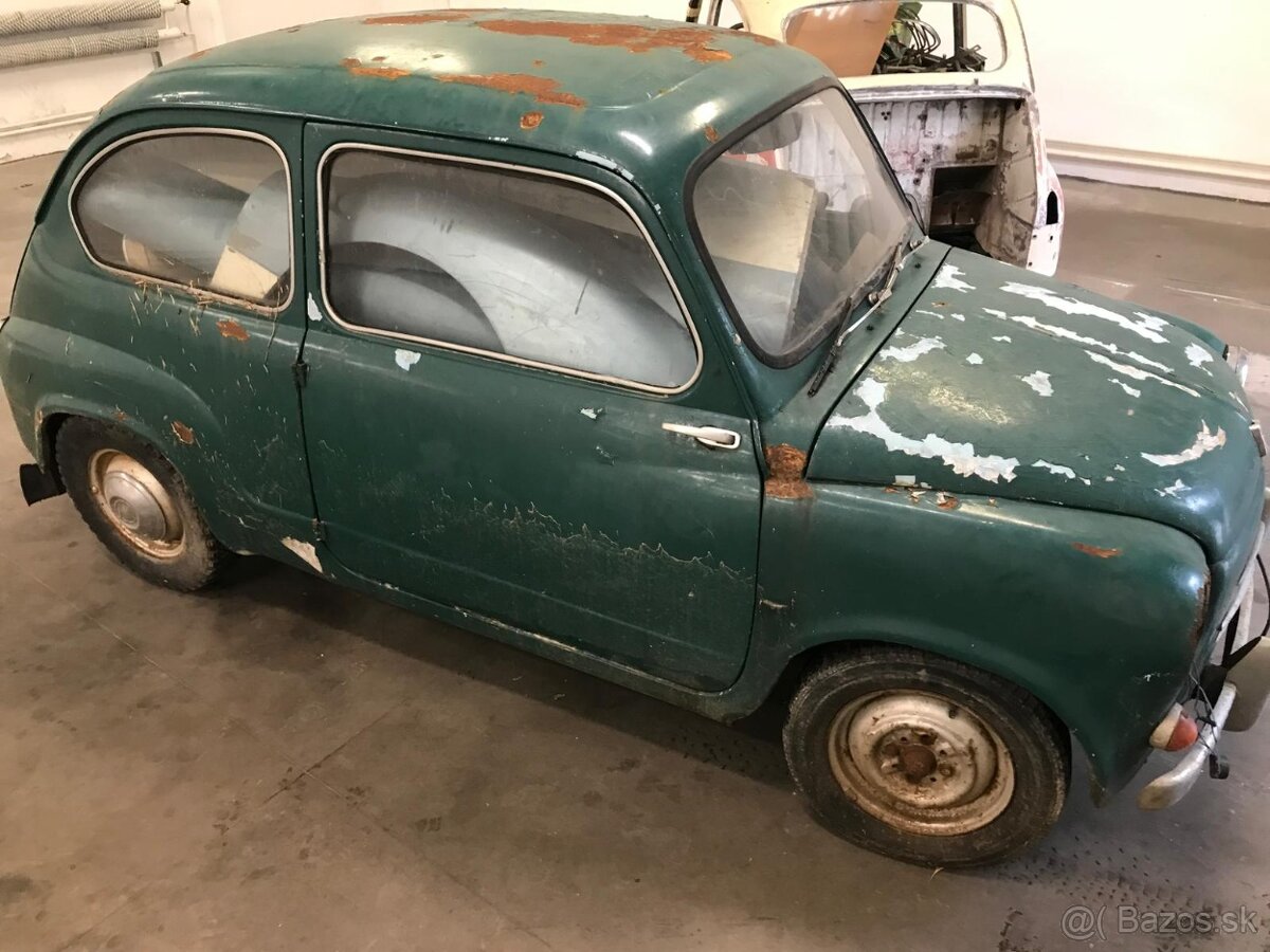 FIAT 600D 2 kusy -veterán