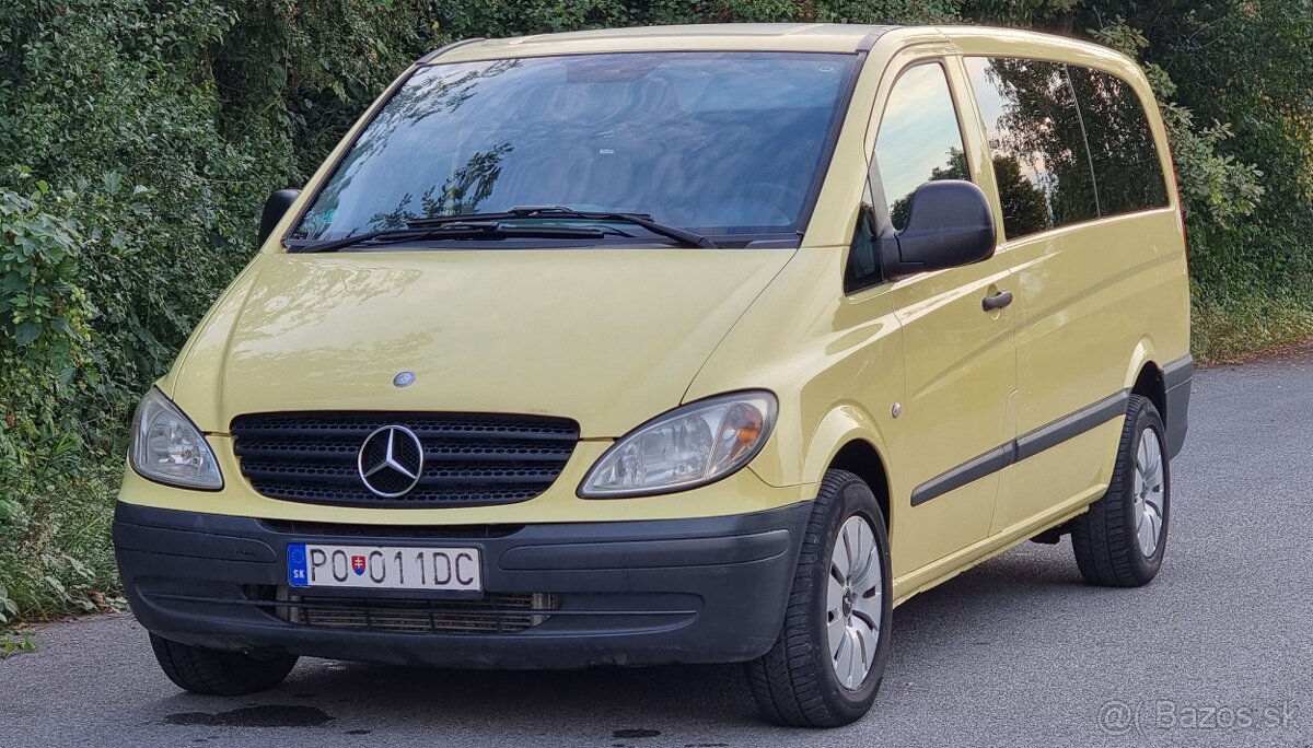 Mercedes Vito 111 CDI Lang 85kw, 6q, 9 miestne