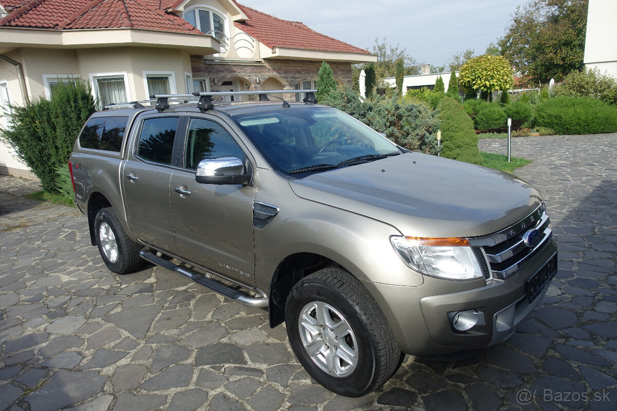 Ford Ranger 2.2 TDCi 150k DC 4x4 LIMITED A/T, 110kW, 4d.