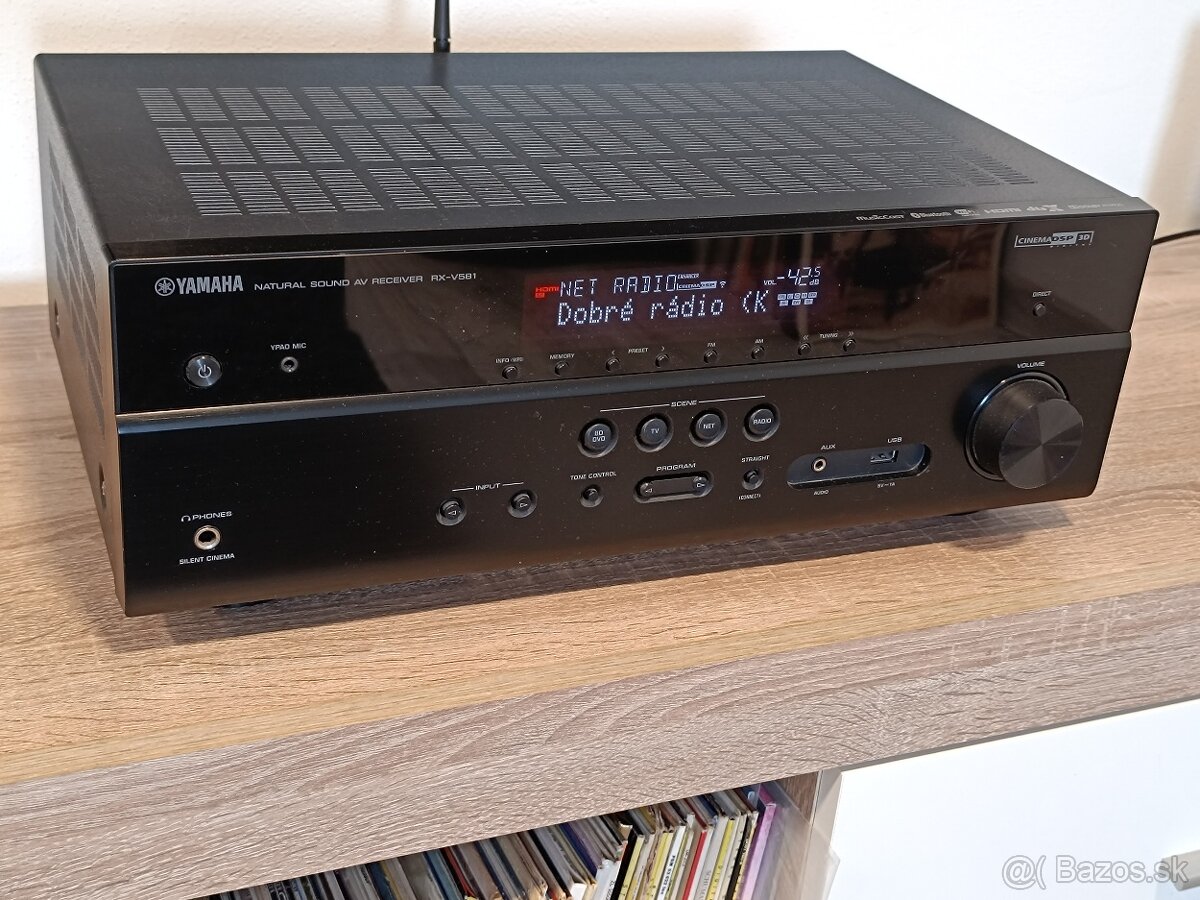 Predám Dolby Atmos 7.2 AV receiver Yamaha RX-V 581