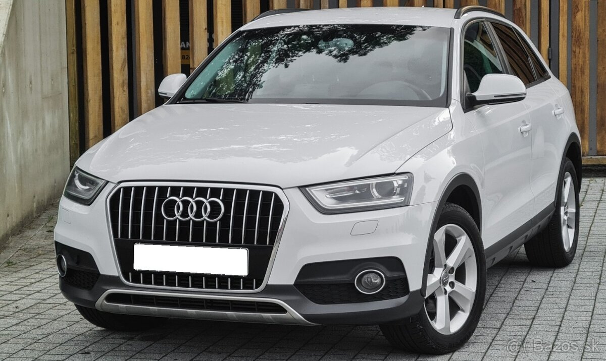 AUDI Q3 2,0TDI QUATTRO 4x4 130KW 2012 automat OFF ROAD