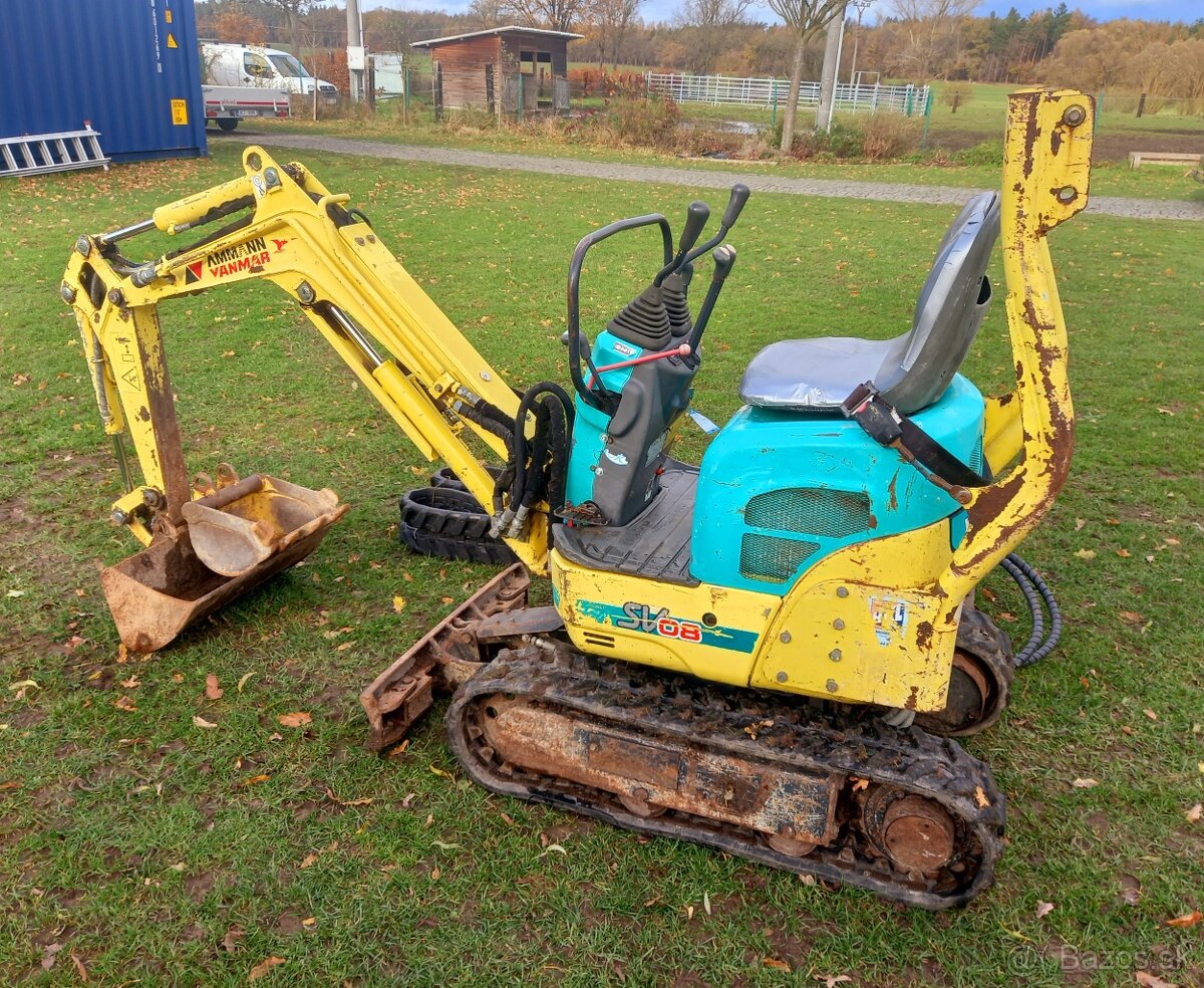 Minibager YANMAR SV 08 1000KG