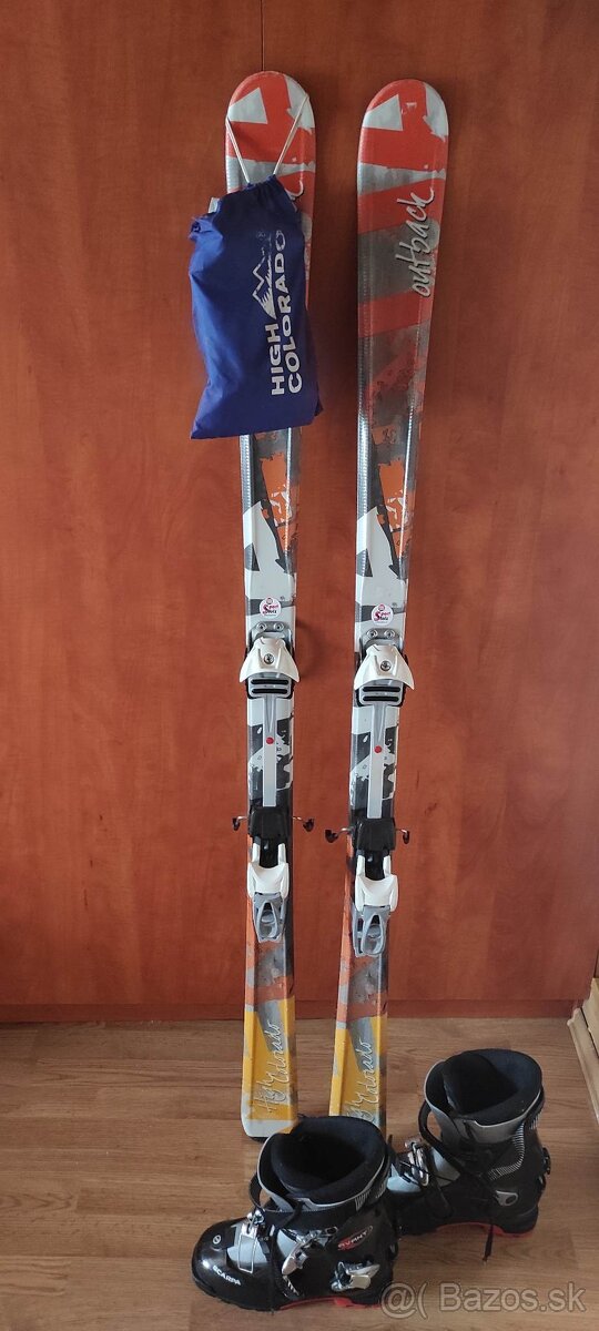 Skialp cely set 165cm po servise