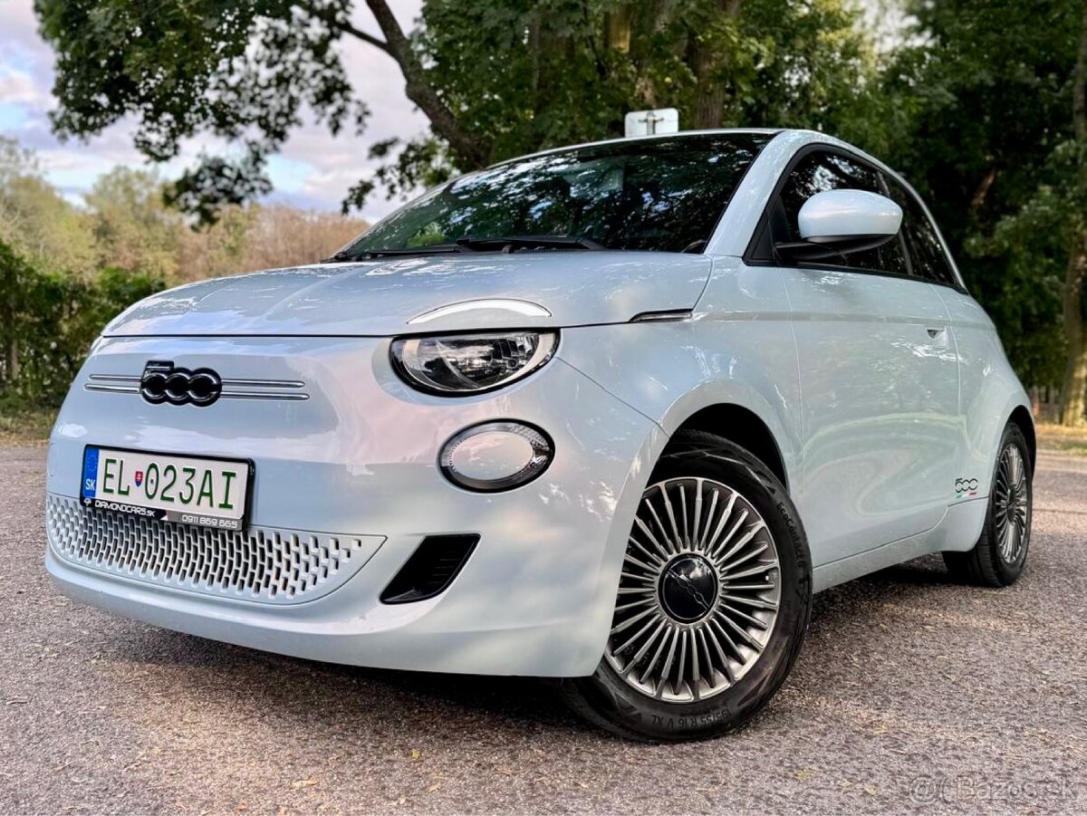 ✴️FIAT 500e ICON 42 KWh 87KW/118 KONÍ•4/2021•31 TISÍC KM•DPH