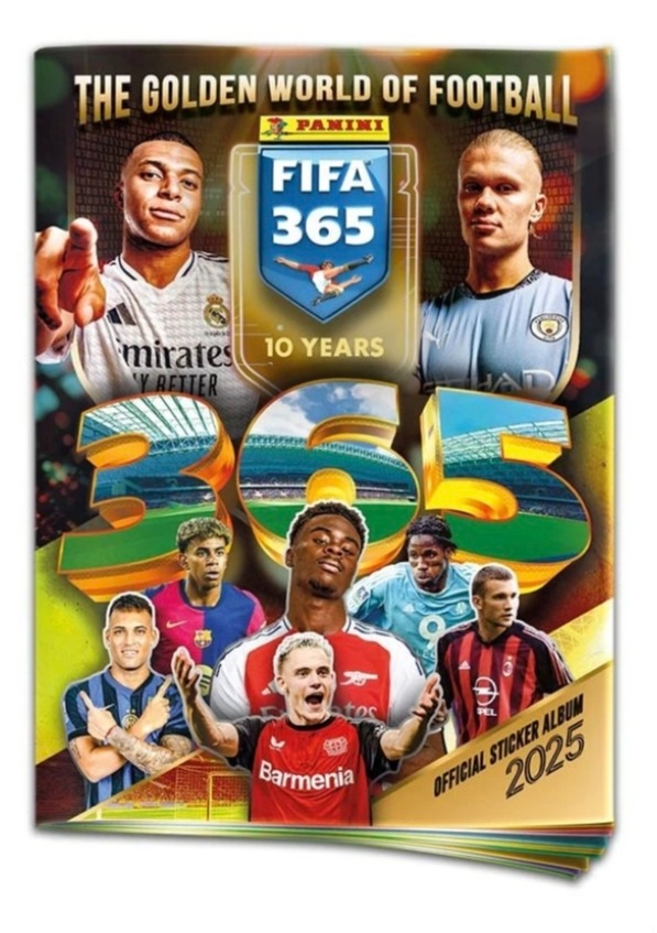 samolepky nalepky PANINI FIFA 365 2025