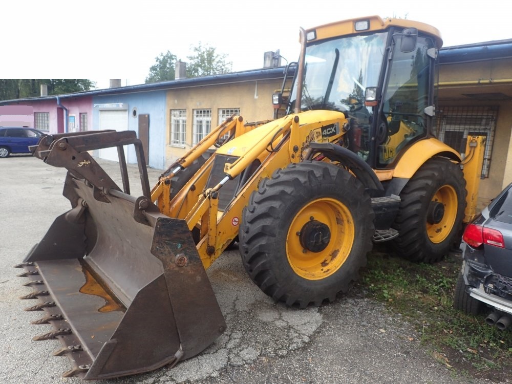 JCB 4CX joystick SPZ traktorbagr