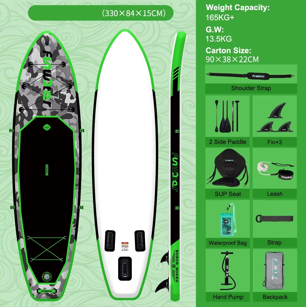 Paddleboard 335cm 320cm, sedacka, obojstranne veslo