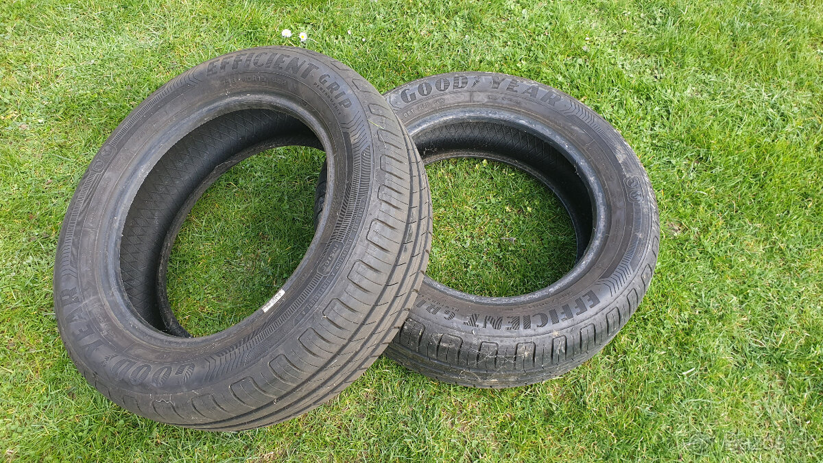 2ks letné pneu 195/60R15 Goodyear Efficientgrip Performance