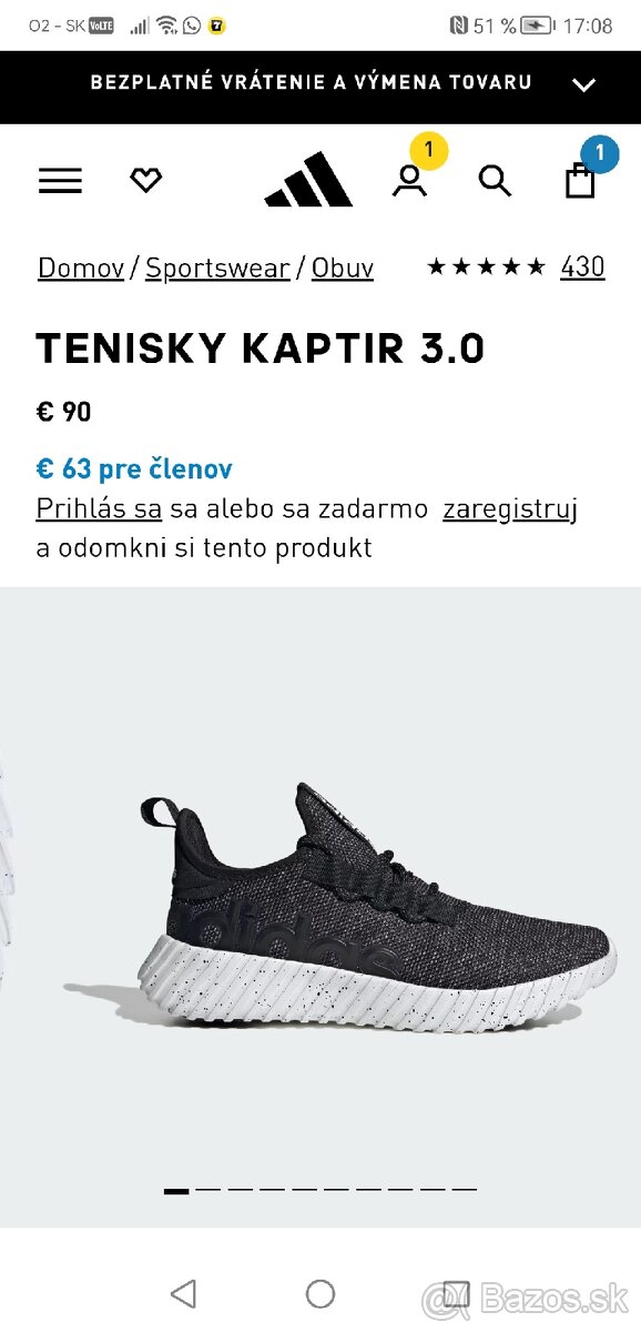 ADIDAS KAPTIR 3.0