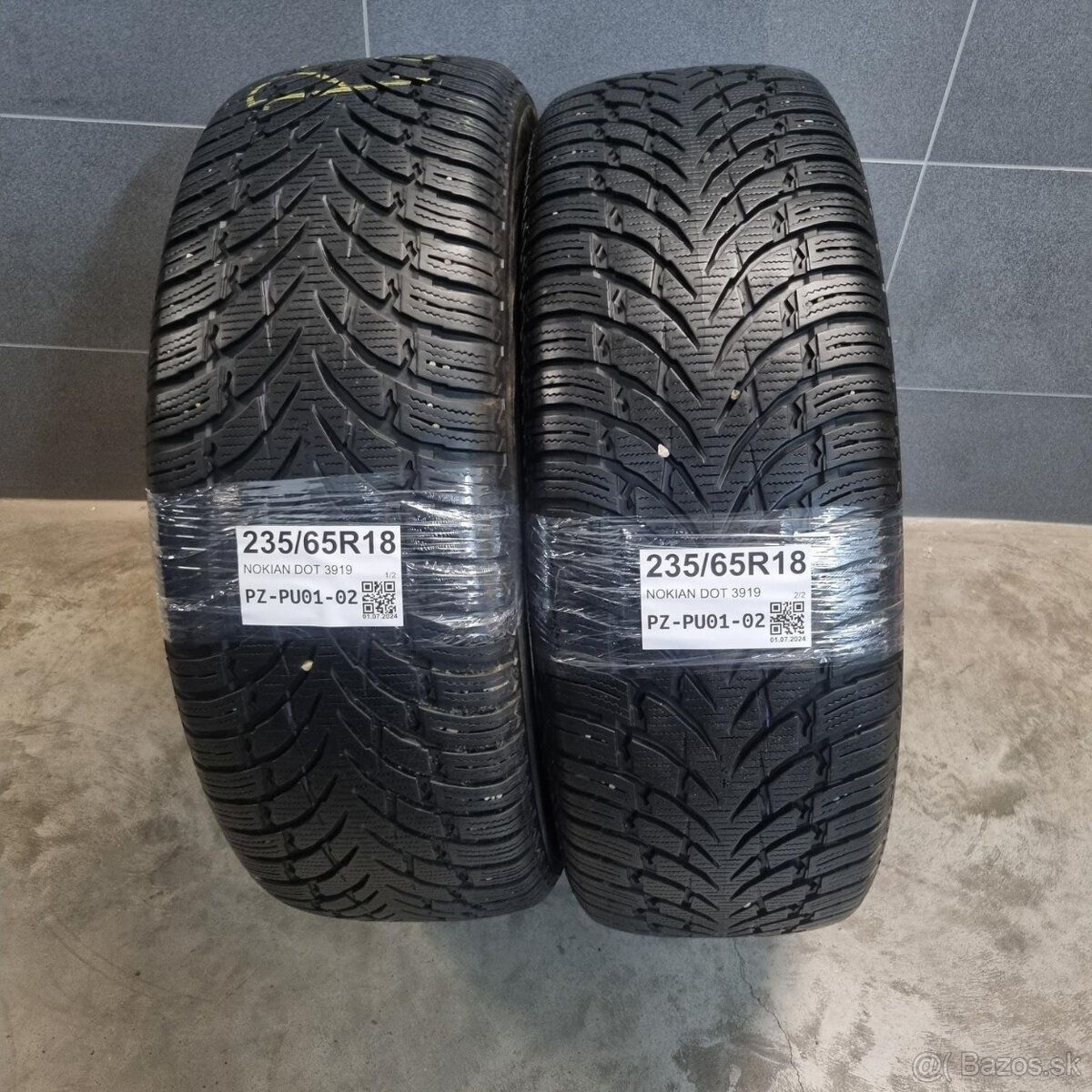 Zimné pneumatiky 235/65 R18 NOKIAN DOT3919