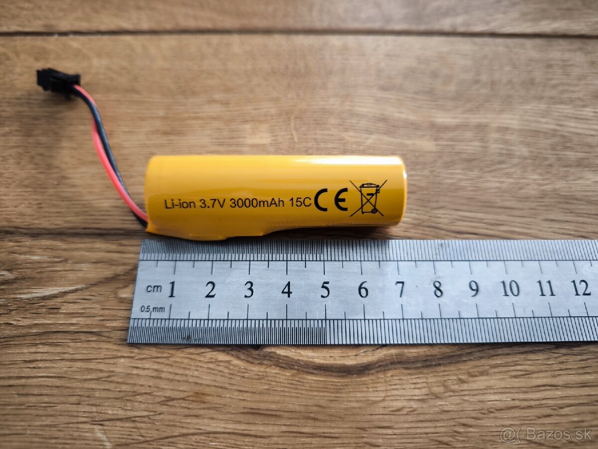 Batéria do autíčka Li-ion 3,7V 3000mAh