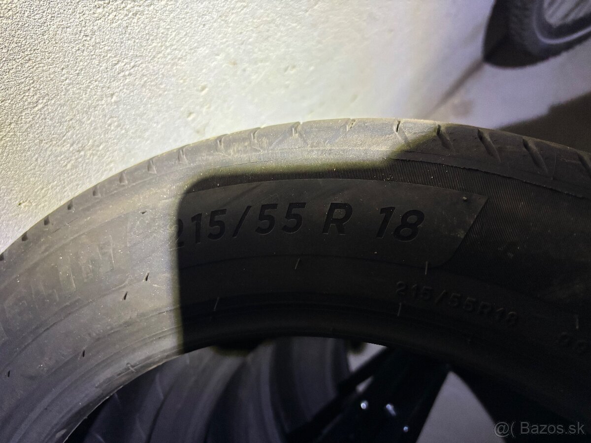 Predam pneu 215/55r18 letne michelin