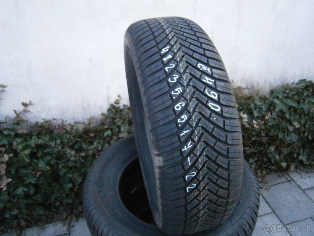 Predám 4x celoročné nové pneu Continental 235/65 R17 108VXL