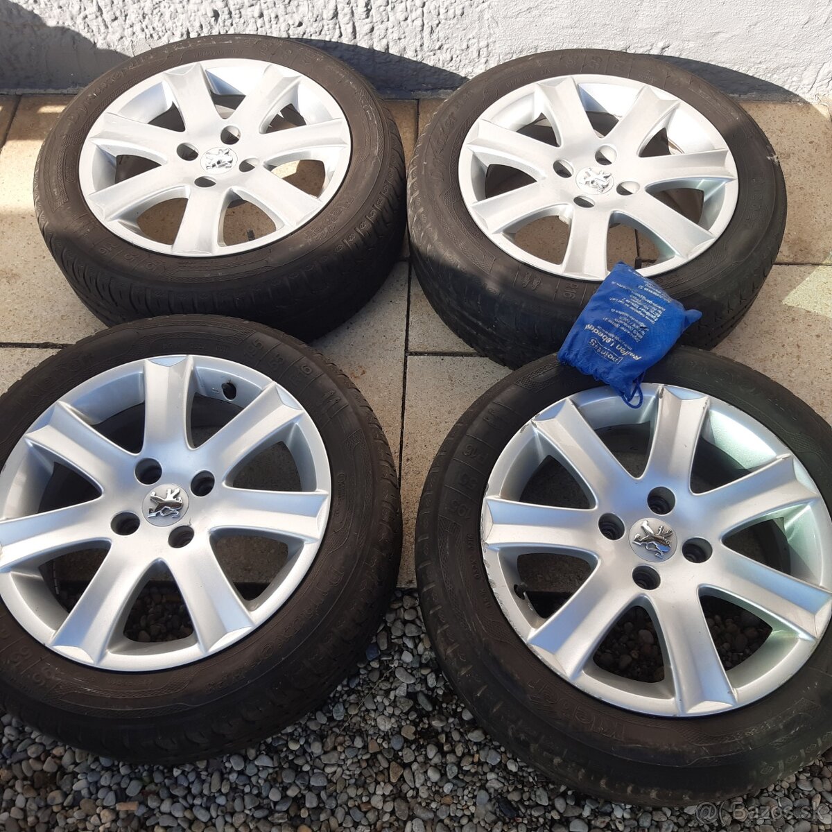 Predam hlinikove disky na peugeot 207 16 zoll