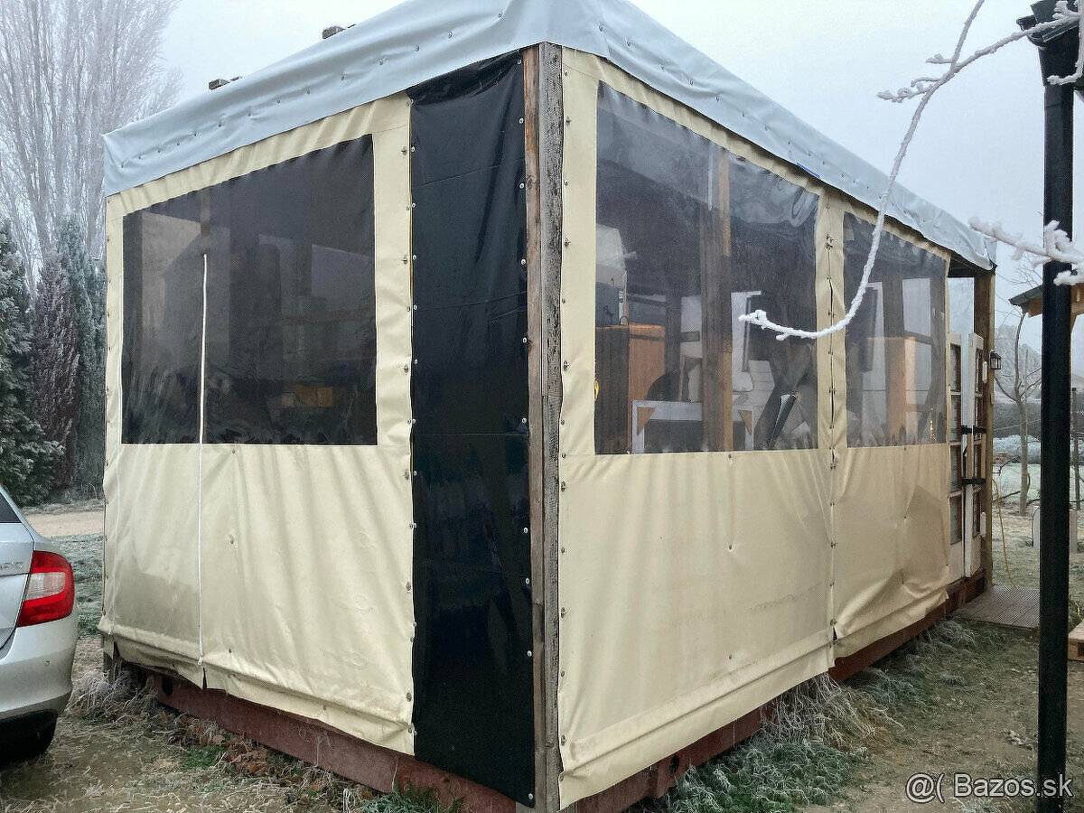 Unimobunka 6x3m (srobovana,da sa rozmontovat)