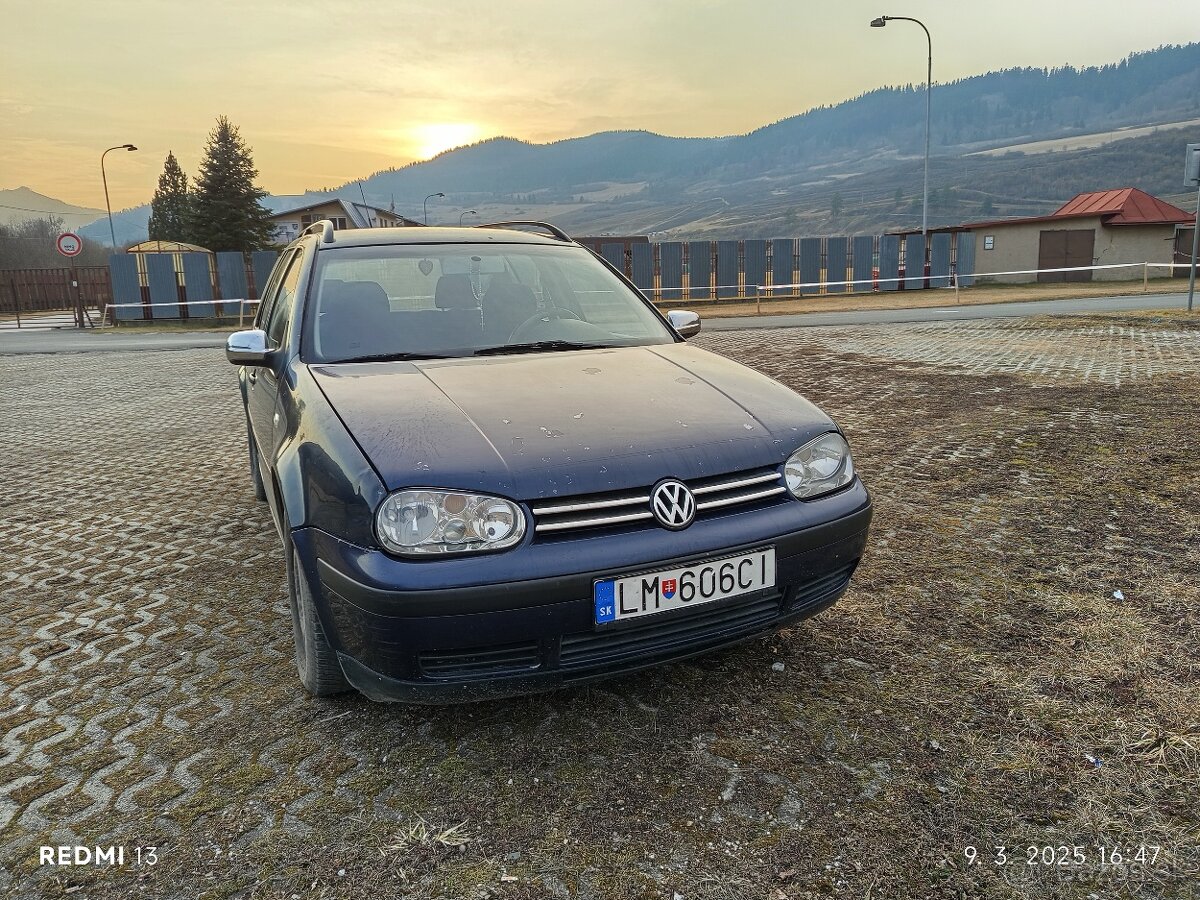 Predám golf 4 1.9 TDI 74kw