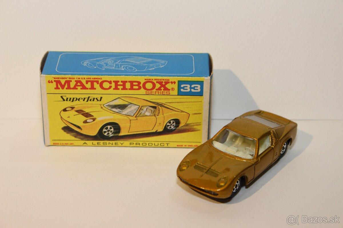 Matchbox SF Lamborghini Miura P 400