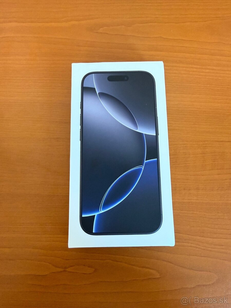 Apple iphone 16 Pro 128 GB čierny titán