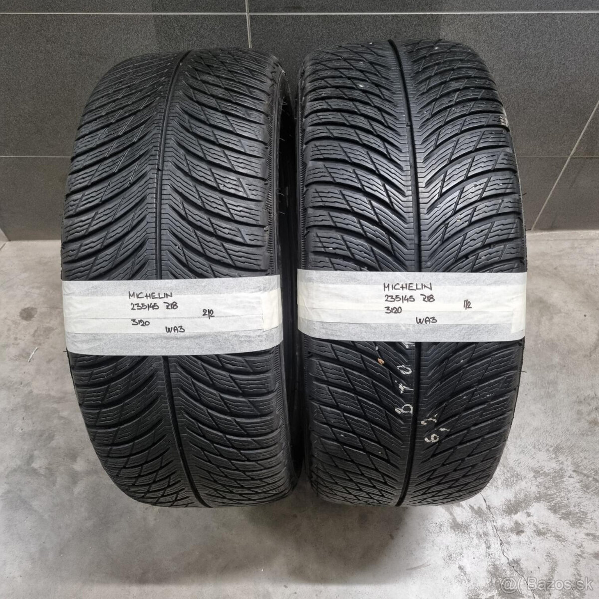 Zimné pneumatiky 235/45 R18 MICHELIN DOT3120