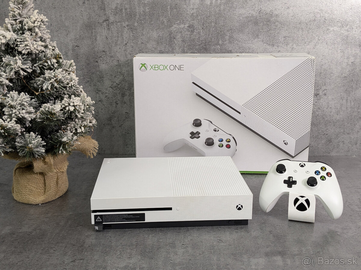 Xbox One S 500GB, 1 ovládač + darček