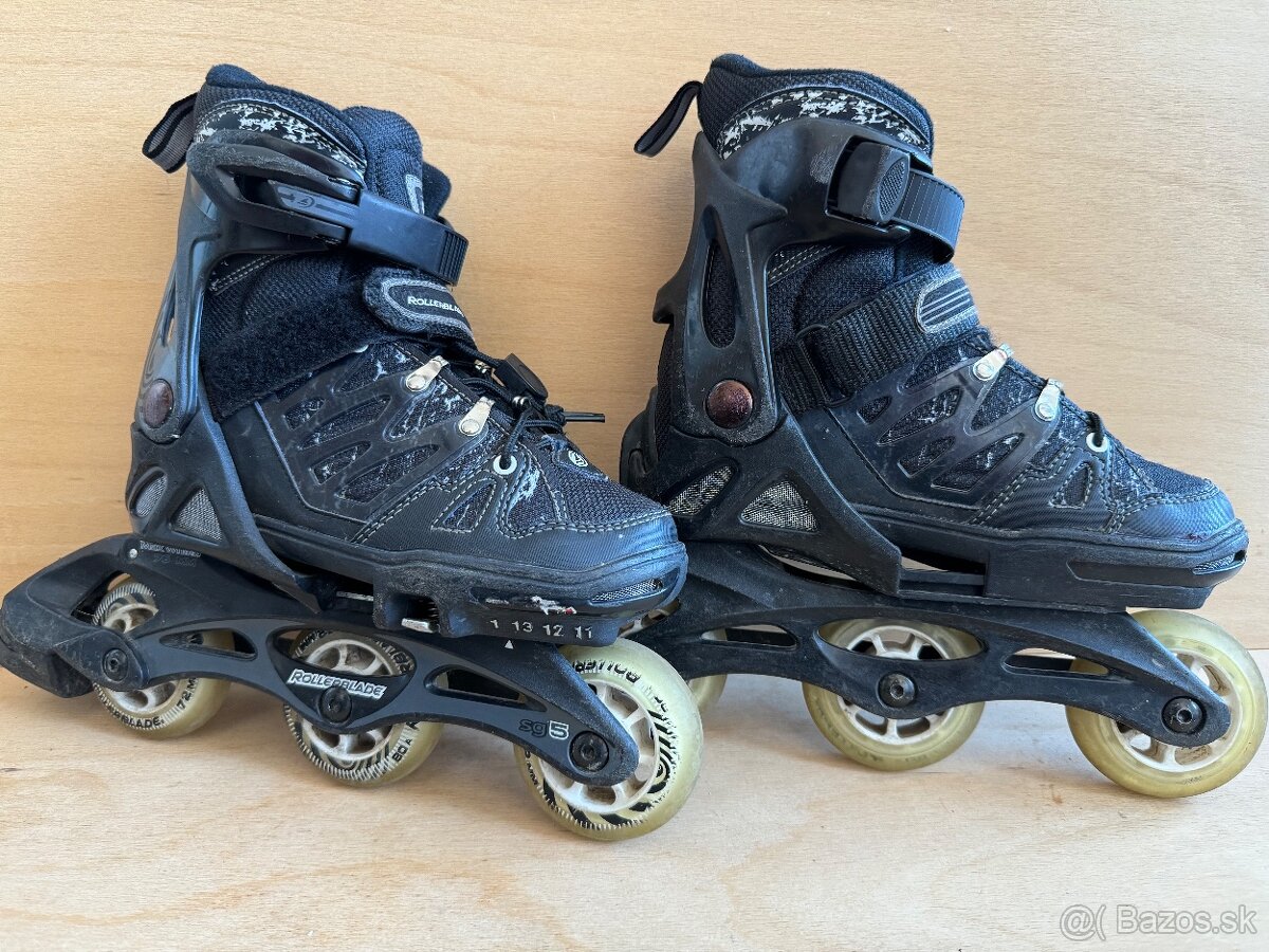 Rollerblade JR 80A ABEC5 28-32EU Detske In-Line korcule