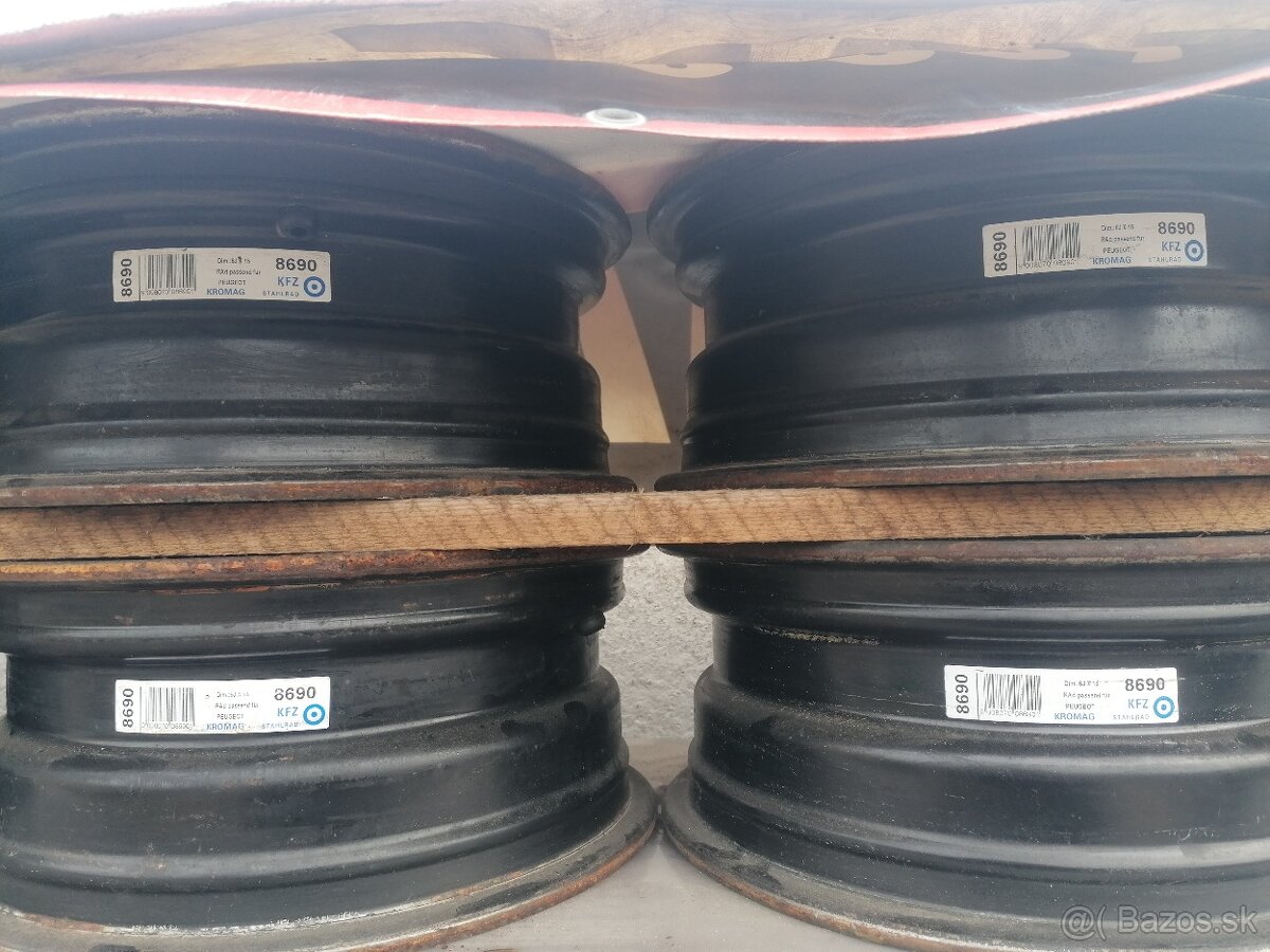 Plechove disky 5x100 5x114,3 4x114,3 5x112