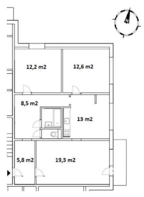 Skalica - 3i byt, balkón, 75 m2