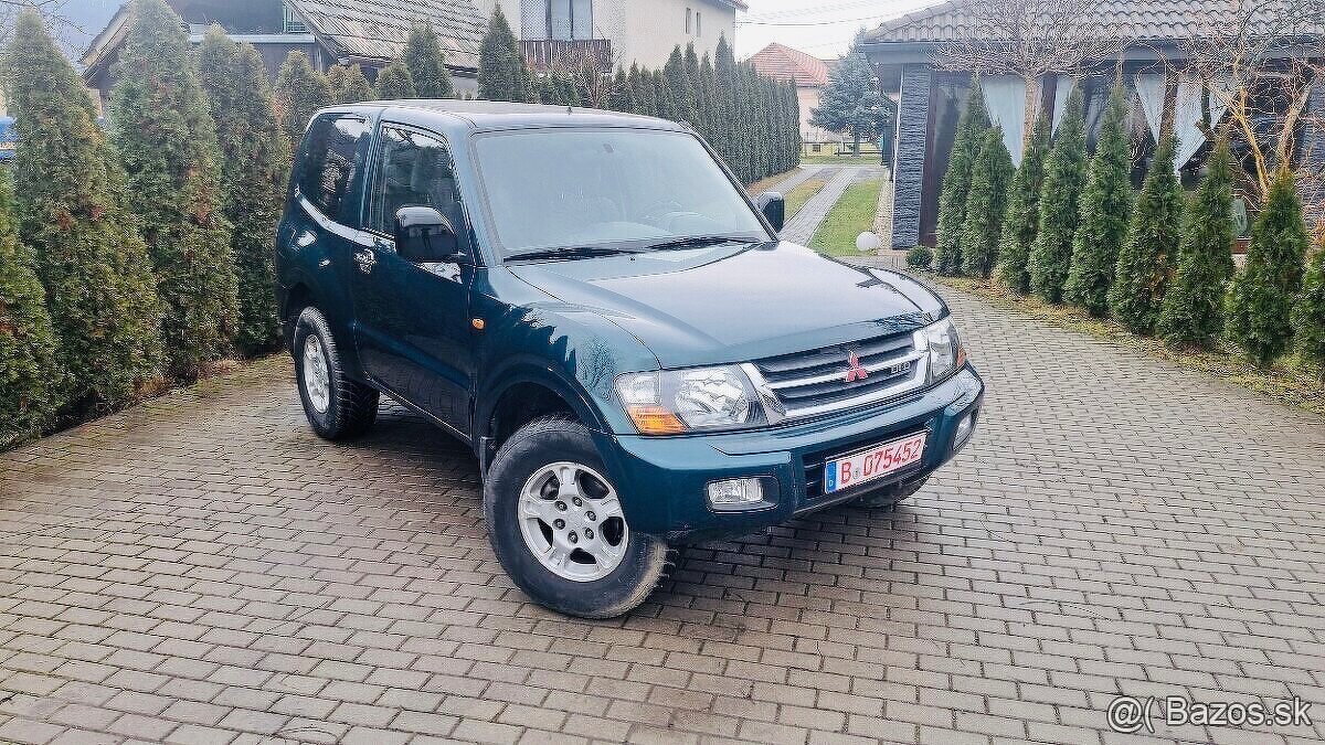 Mitsubishi Pajero 3.2 Diesel 160PS 2002 Model