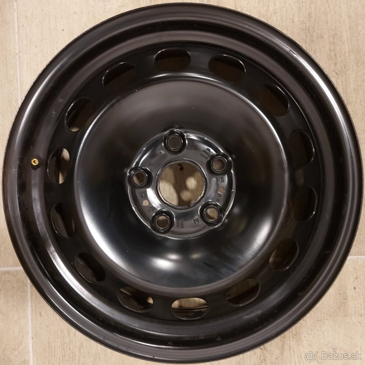 Originálne plechové disky VW - 5x112 r16