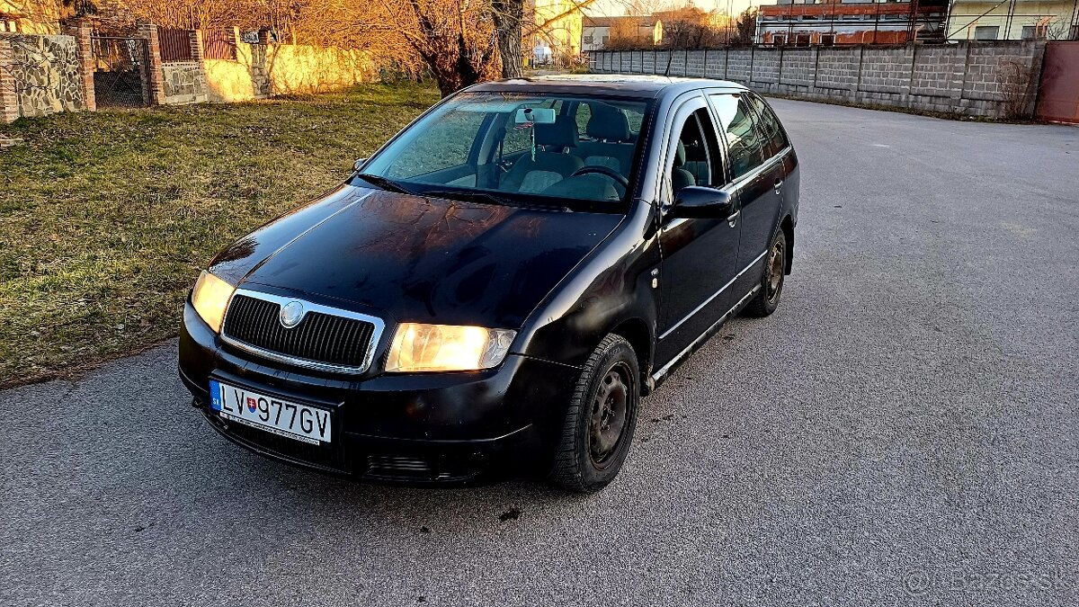 2002 Škoda Fabia 1.4 16V, benzin + LPG