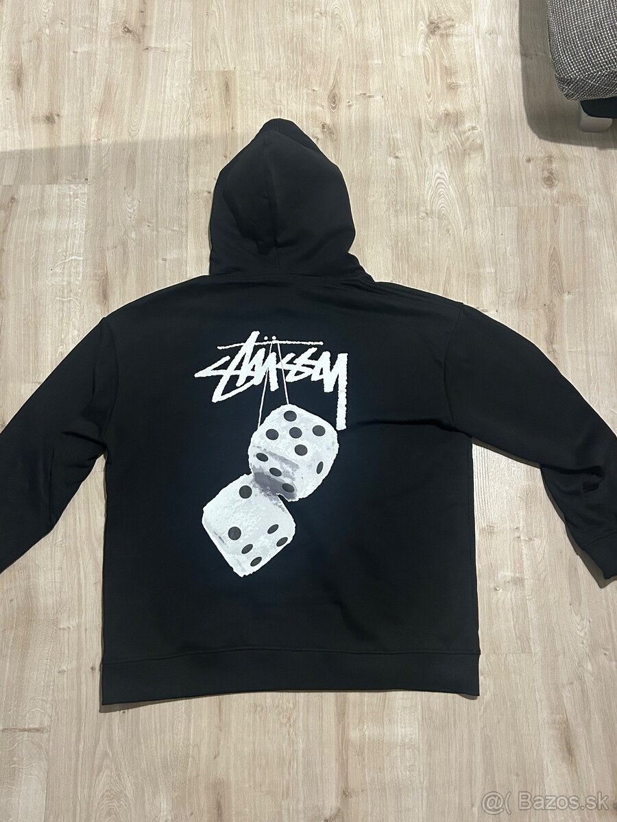 Stüssy Mikina Hoodie Cierna XL