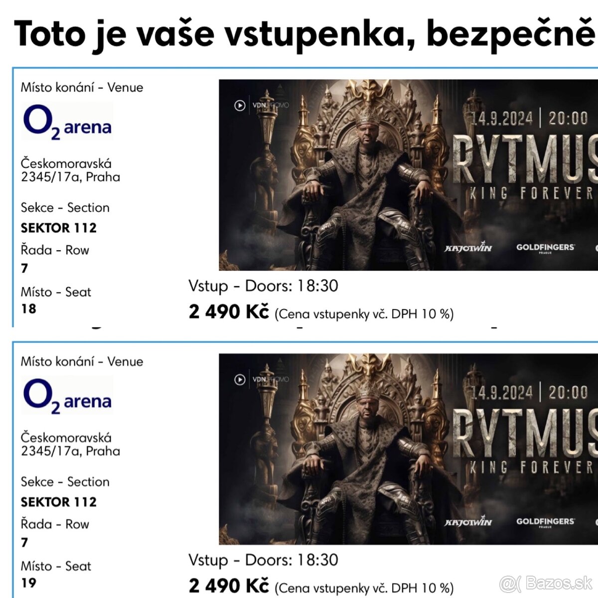 Rytmus o2 arena