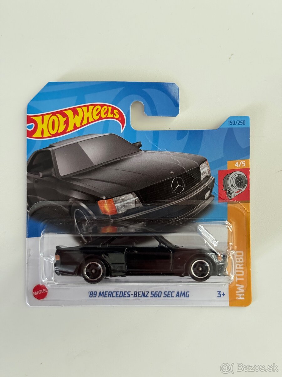 Hot Wheels 89 Mercedes-Benz 560 SEC AMG