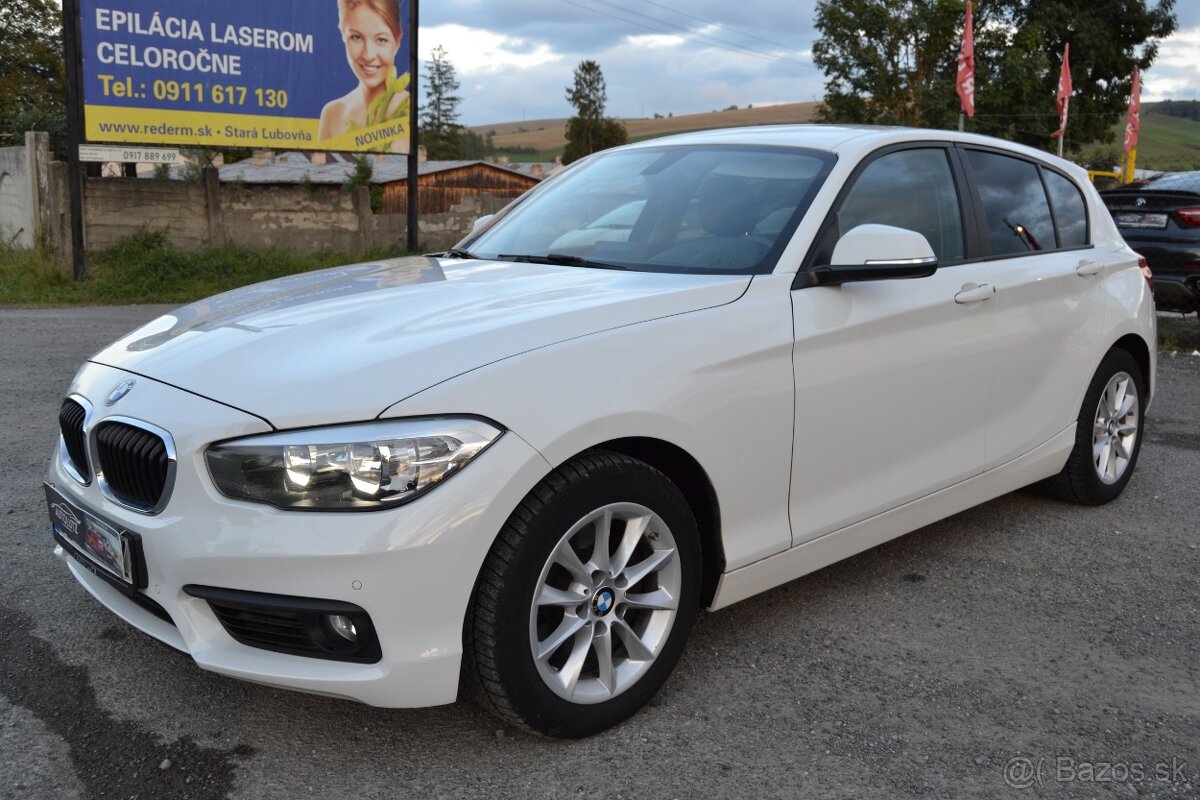 BMW Rad 1 120d xDrive Sport Line RV 2017 NAJ.:102tkm