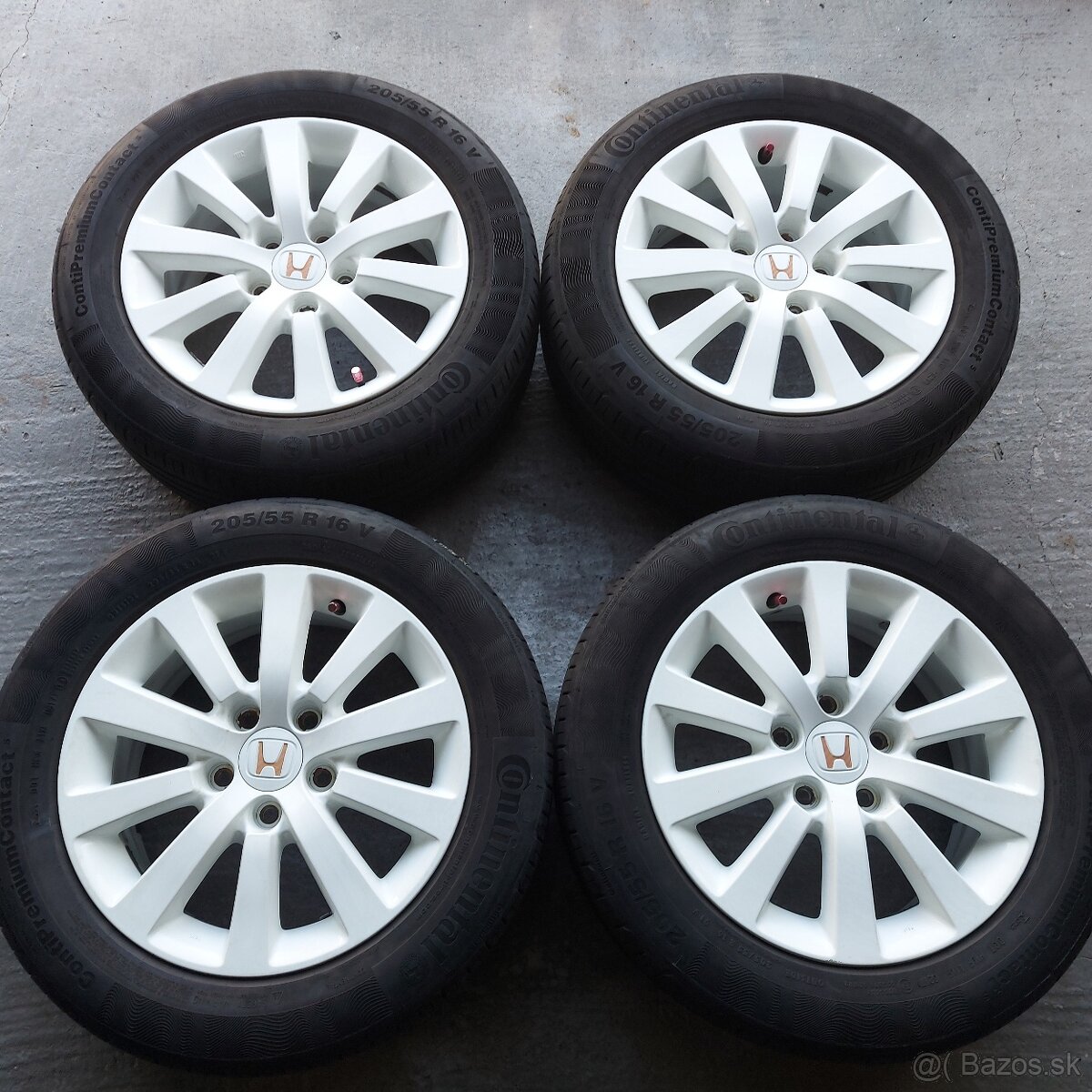 16"Elektróny originál Honda Civic Honda Accord 5x114,3 letné