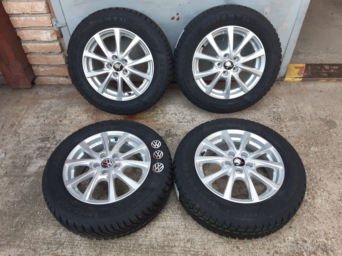 5x112  16"  VW Passat B8, T-Roc, Škoda SuperB III -nová sada