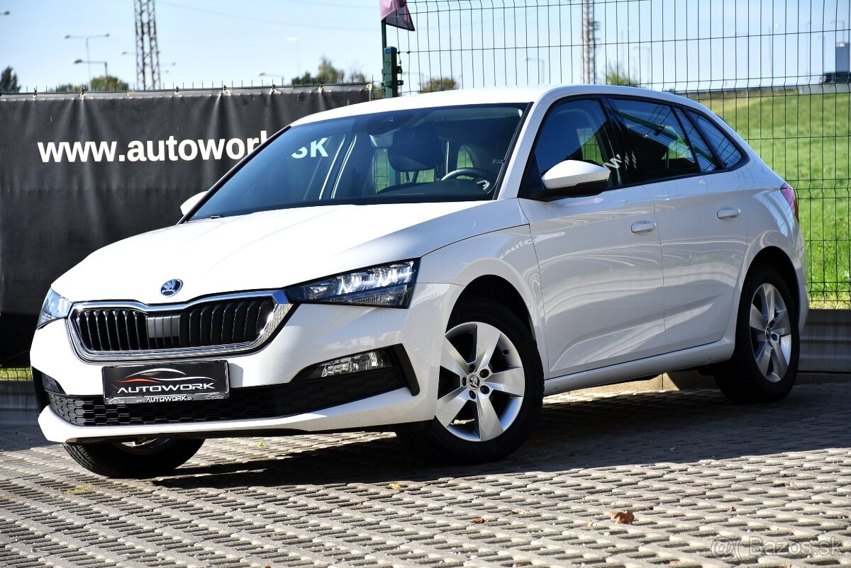 Škoda Scala 1.5 TSI BENZÍN 150k SR 2021