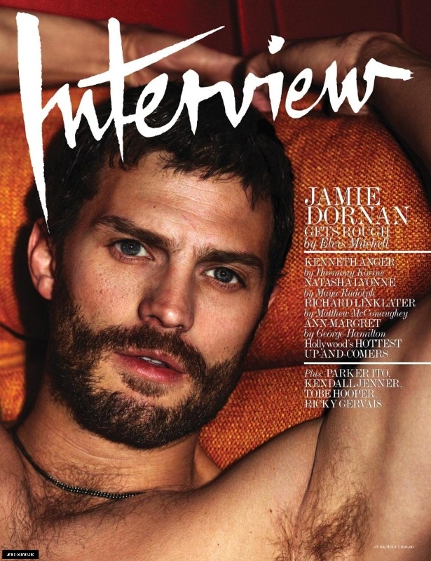 Interview Magazine, Jamie Dornan, 50 odtieňov šedej