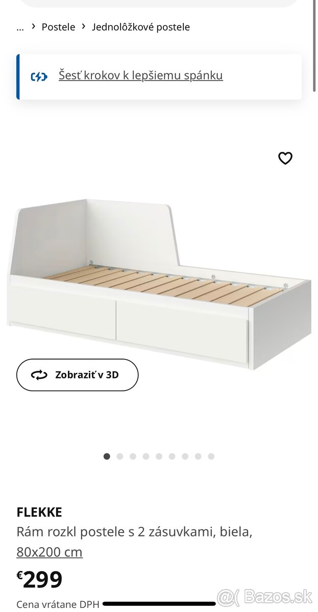 Posteľ Ikea