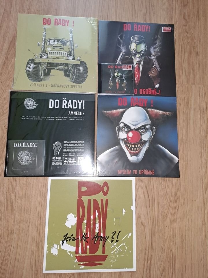 Predám nové LP Do Řady+2CD, ktoré boli prílohou LP