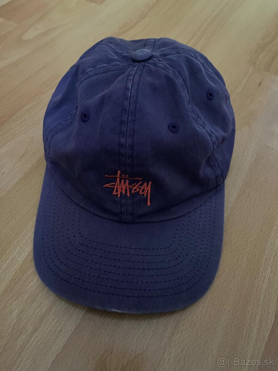 Stüssy Basic Logo Twill Purple Cap