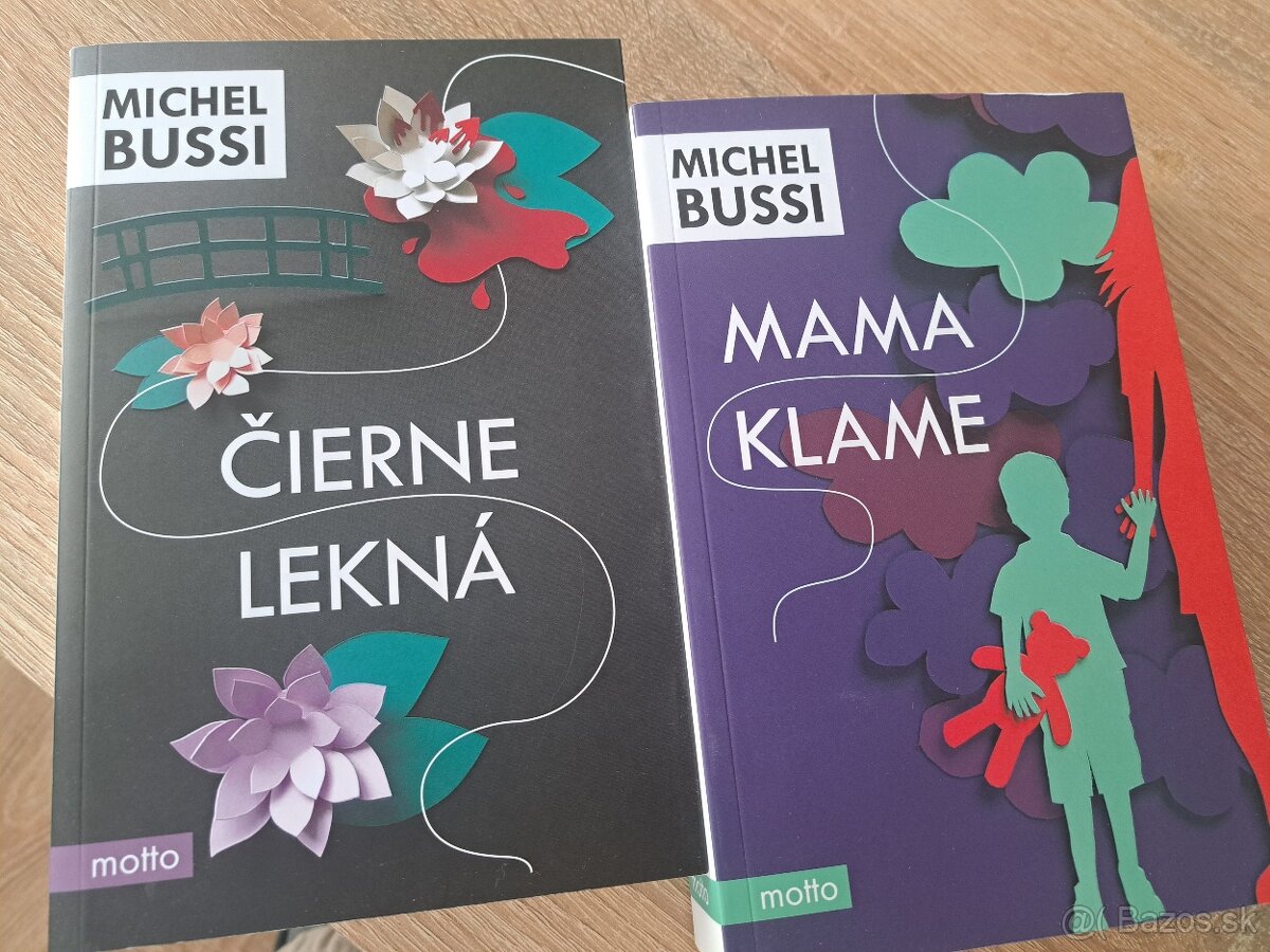 Čierne lekná ,,Mama klame Michael Bussi rok 2017