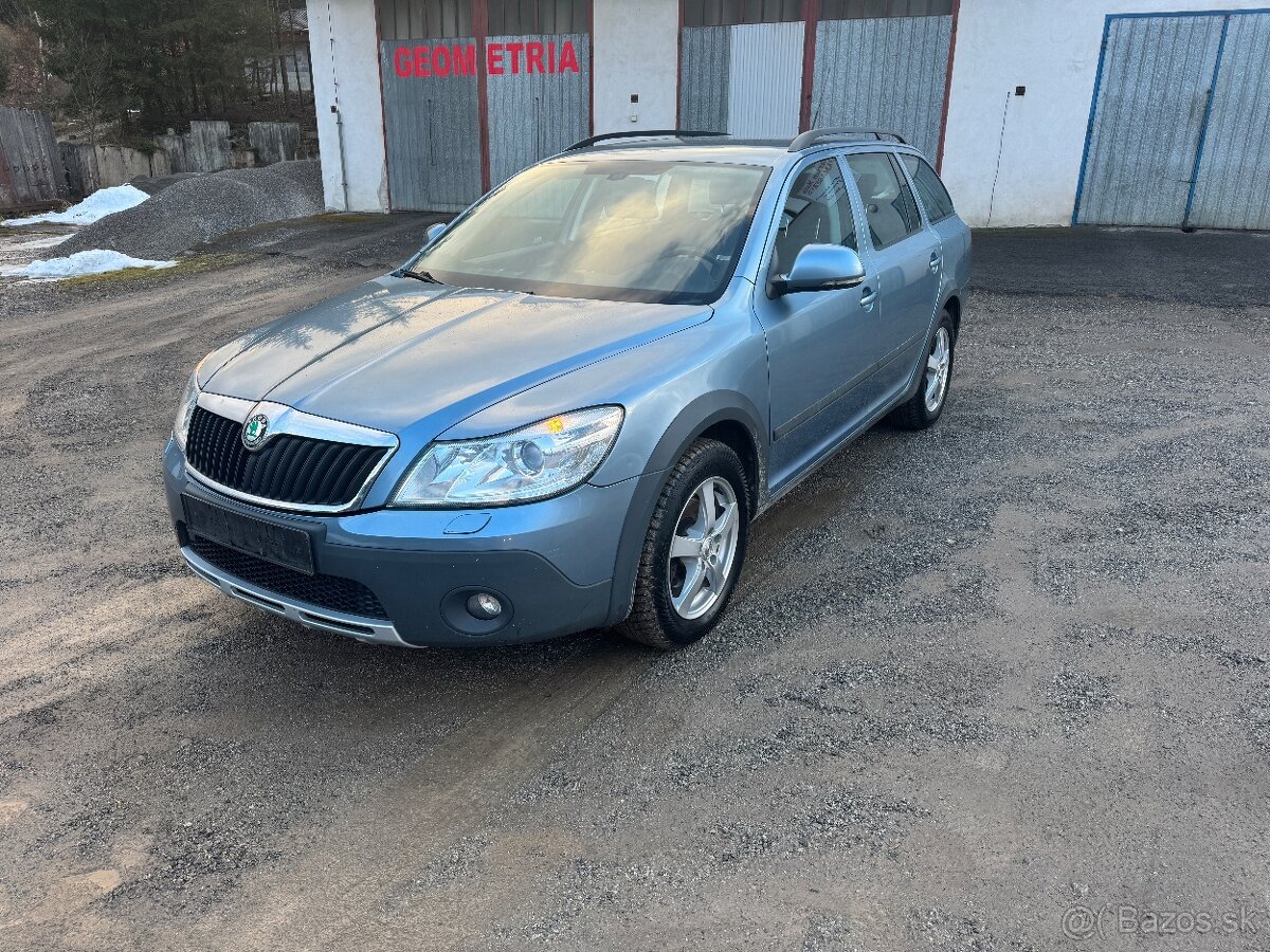 Škoda Octavia combi SCOUT 2,0 TDI 4x4