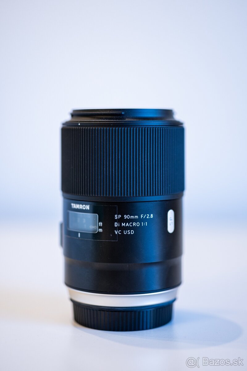 Tamron SP 90mm f/2.8 Di Macro 1:1 VC USD bajonet canon EF