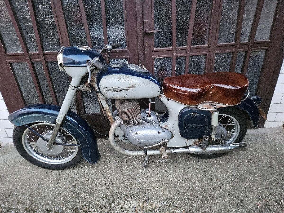 Jawa 250 353 rok 1958 normandia pôvodný stav