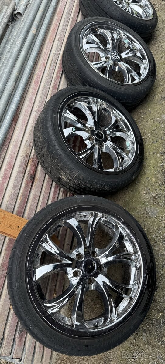 Chrómové disky 225/40/r18 5x112