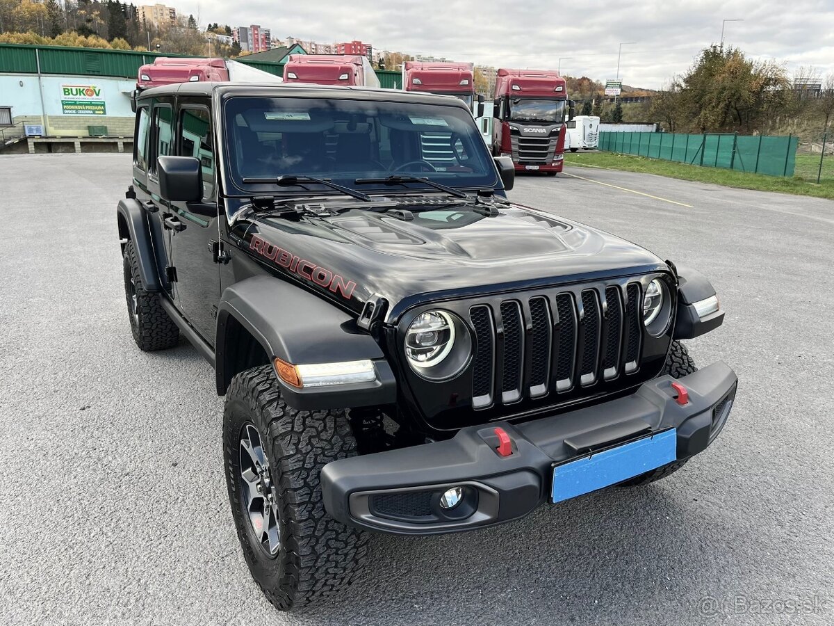 Jeep Wrangler X 3.6i V6 Rubicon Unlimited Black-Trail Rated