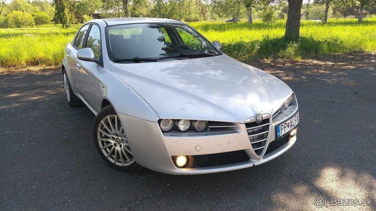 ALFA ROMEO 159 2.2 benzín, nová TK, EK do 2026, 190.000 km.